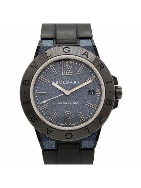 Bvlgari Diagono Magnesium Blue Dial Watch